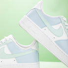 Morandi Blue Air Force 1s Custom Shoes Sneakers-shecustomize