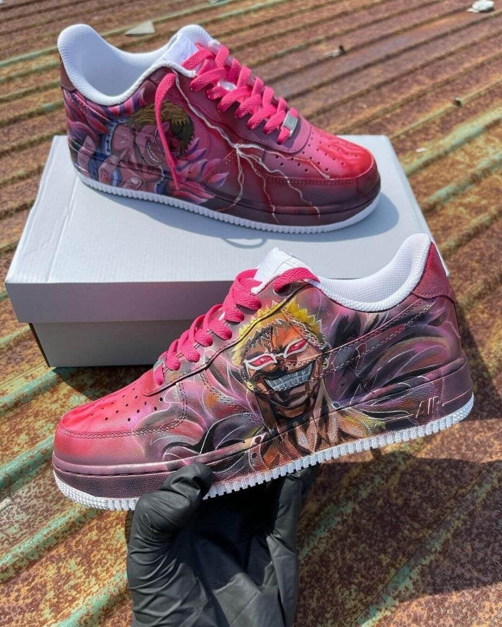 One Piece Donquixote Doflamingo Amine Custom Air Force 1-shecustomize