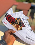 One Piece Luffy Amine Custom Air Force 1-shecustomize