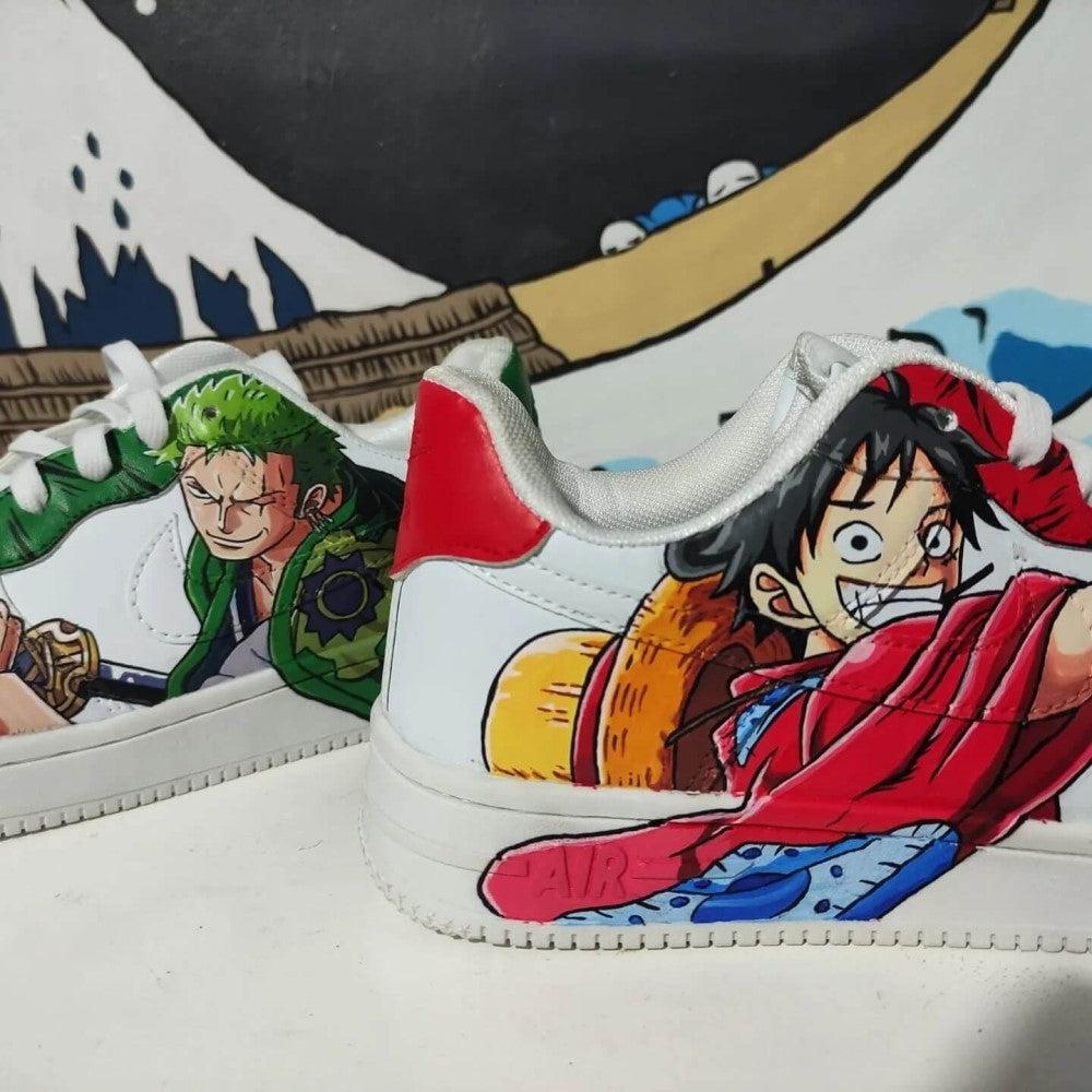 One Piece Wano Country Sauron Luffy Amine Custom Air Force 1-shecustomize