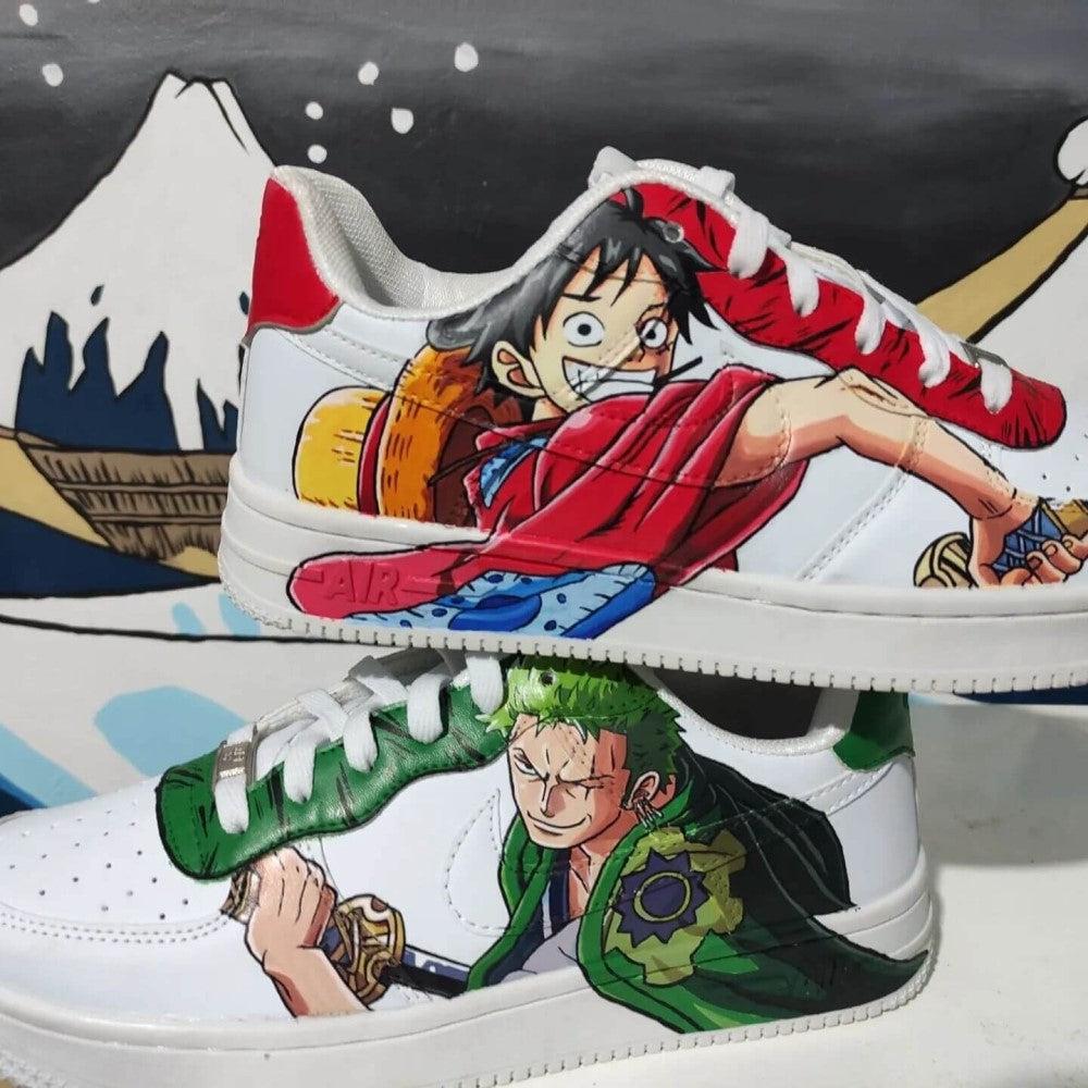 One Piece Wano Country Sauron Luffy Amine Custom Air Force 1-shecustomize