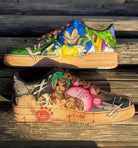 One Piece X Dragon Ball Amine Custom Air Force 1-shecustomize