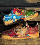One Piece X Dragon Ball Amine Custom Air Force 1-shecustomize