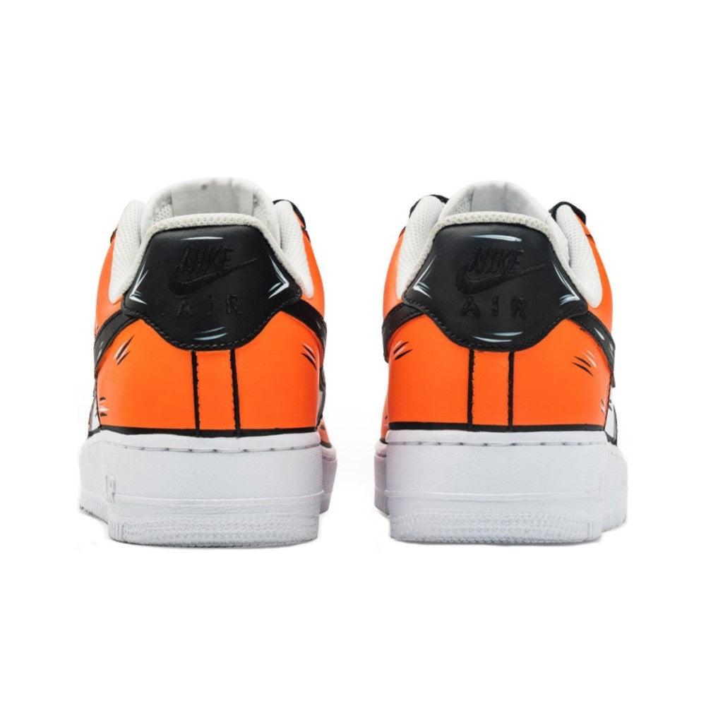 Orange Cartoon Custom Air Force 1-shecustomize