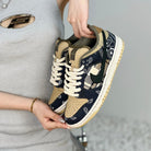Paisley Black Brown Custom Nike Dunk-shecustomize