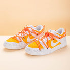 Paisley Orange Nike Dunk Custom Shoes Sneakers-shecustomize