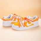 Paisley Orange Nike Dunk Custom Shoes Sneakers-shecustomize