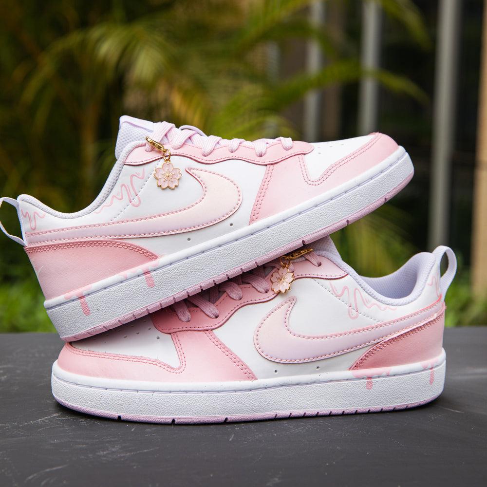 Pink Drip Nike Count Custom Shoes Sneakers-shecustomize