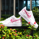 Pink Flowers Air Force 1s Custom Shoes Sneakers-shecustomize