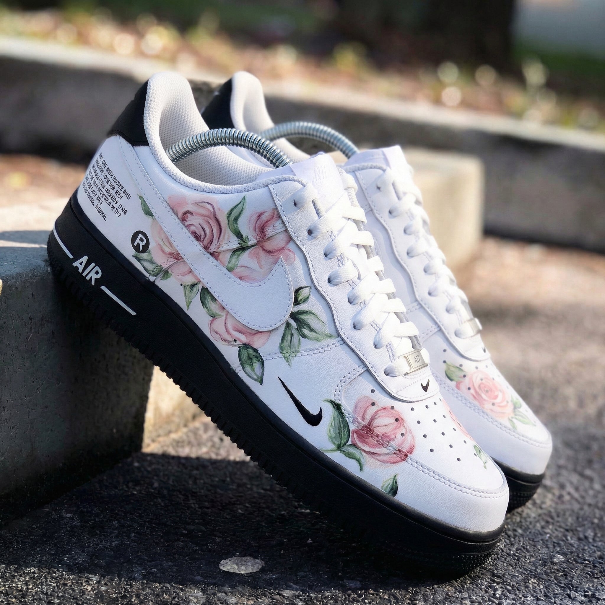 Pink Rose Custom Air Force 1-shecustomize