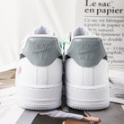 PlayStation White Gray Air Force 1s Custom Shoes Sneakers-shecustomize