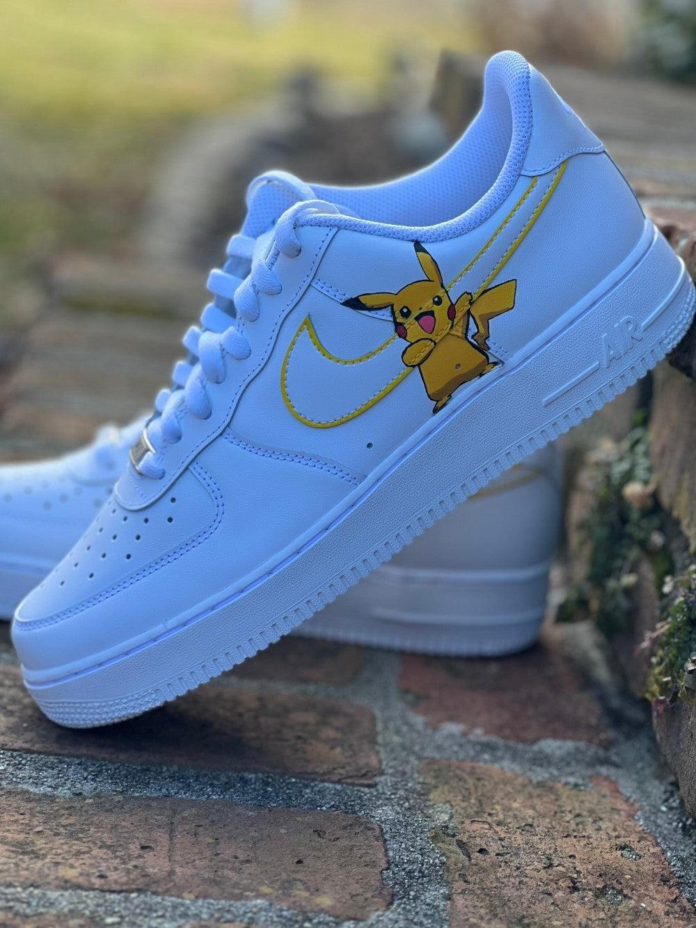 Pokémon Pikachu Supra Custom Air Force 1-shecustomize