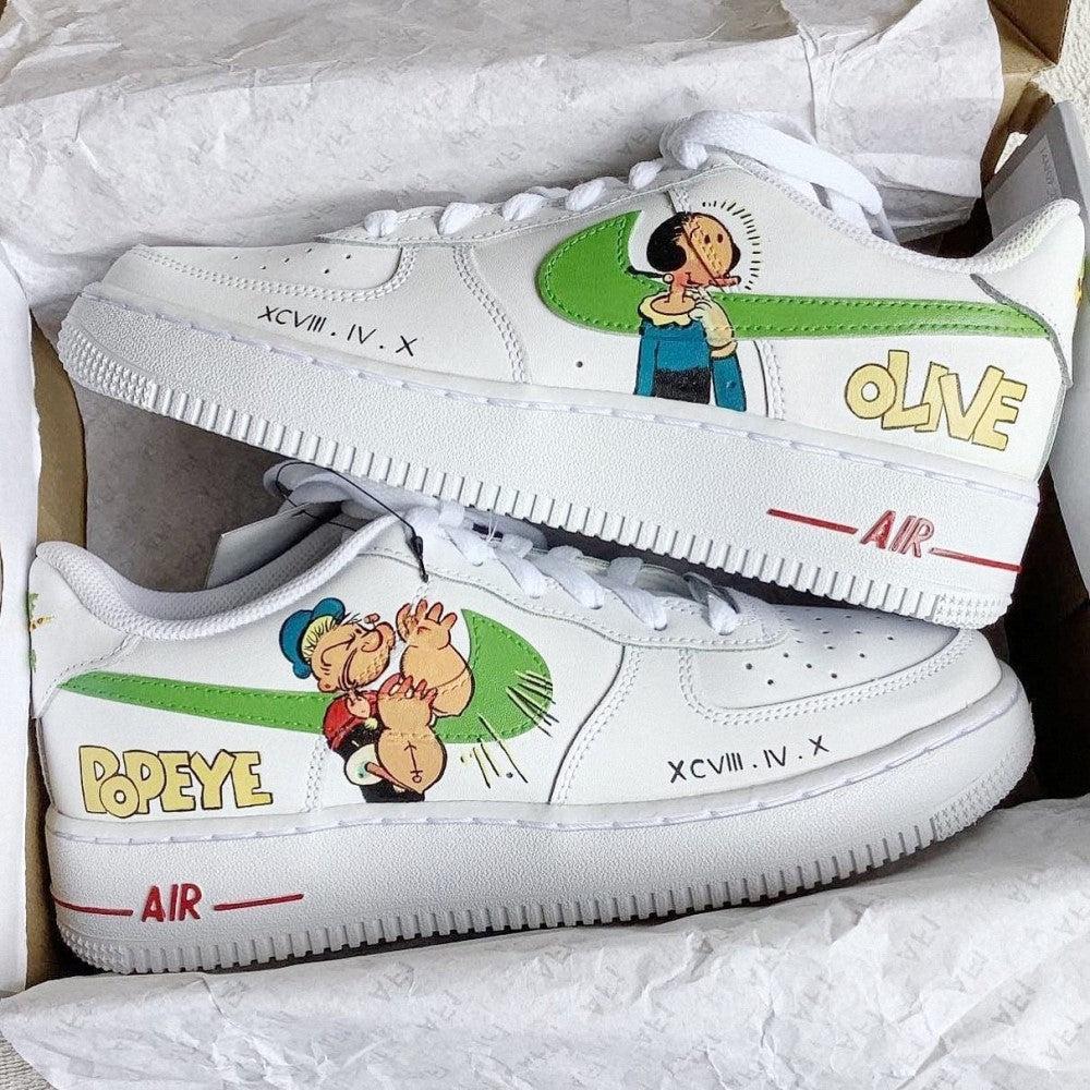 Popeye Custom Air Force 1-shecustomize