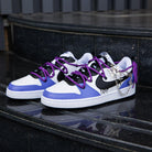 Purple Black NIke Count Custom Shoes Sneakers-shecustomize