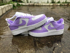 Purple Custom Air Force 1-shecustomize