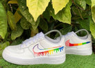 Rainbow Drip Custom Air Force 1-shecustomize