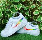 Rainbow Drip Custom Air Force 1-shecustomize