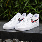 Naruto Red Cloud Air Force 1s Custom Shoes Sneakers-shecustomize