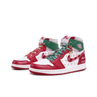 Red Green Christmas Xmas Gift Sneakers Custom Air Force 1-shecustomize