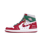 Red Green Christmas Xmas Gift Sneakers Custom Air Force 1-shecustomize