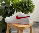Red Heart Custom Air Force 1-shecustomize