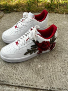 Red Rose Custom Air Force 1-shecustomize