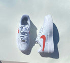 Red Swoosh Custom Air Force 1-shecustomize