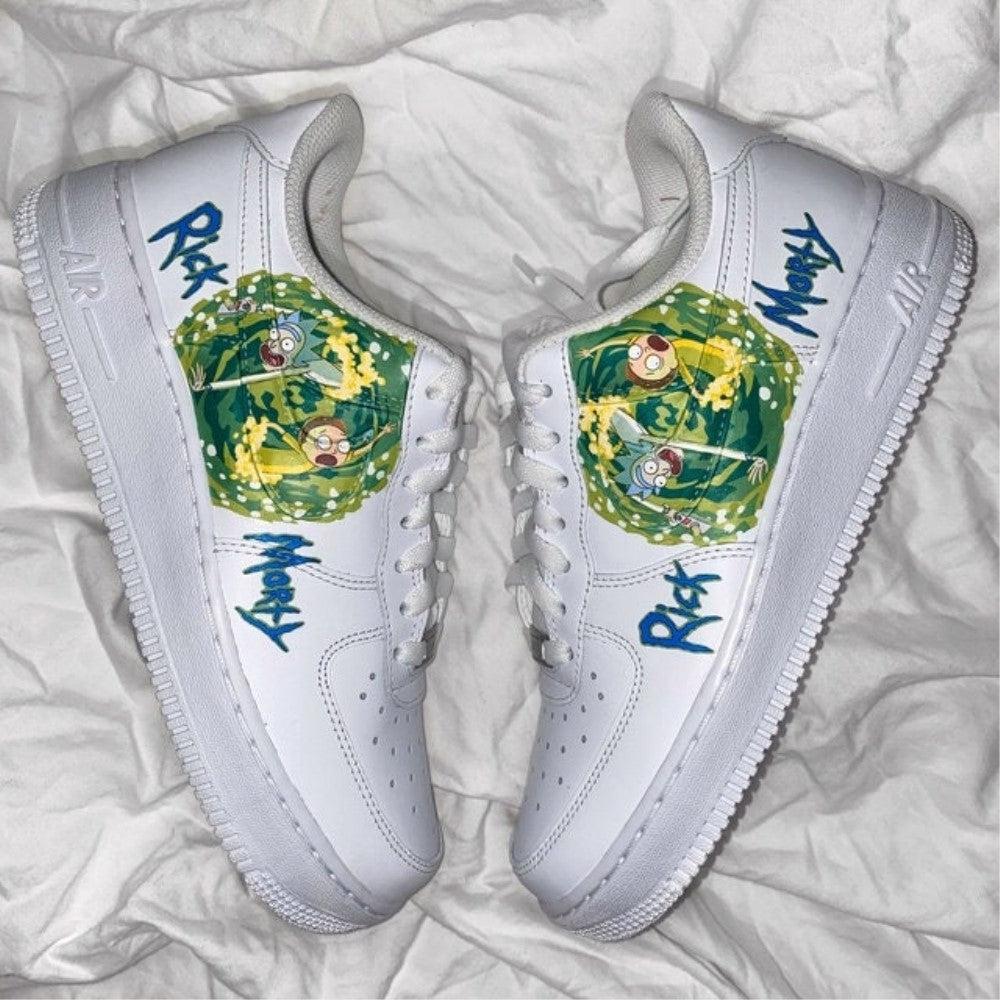 Rick And Morty Custom Air Force 1-shecustomize