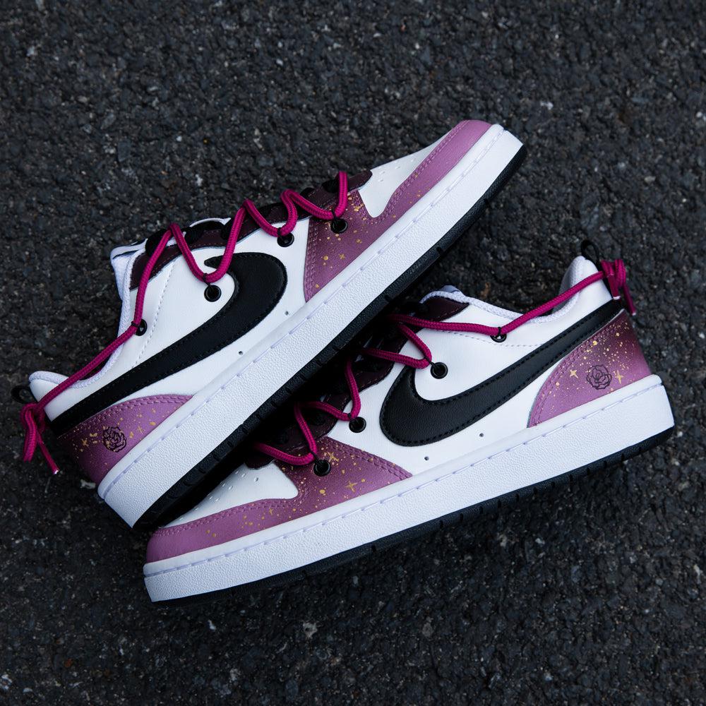 Rose Red Purple Nike Count Custom Shoes Sneakers-shecustomize
