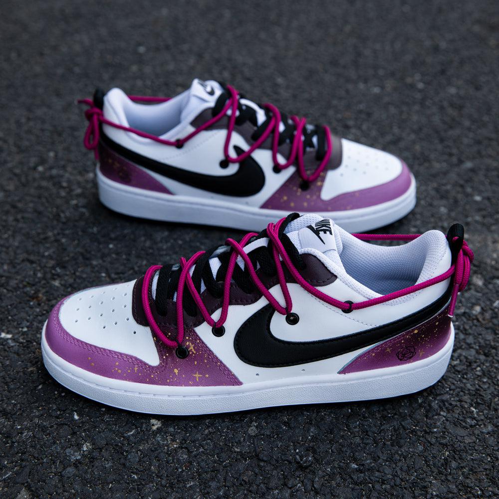 Rose Red Purple Nike Count Custom Shoes Sneakers-shecustomize