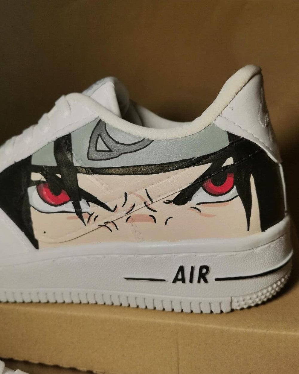 Naruto Sasuke Amine Custom Air Force 1-shecustomize
