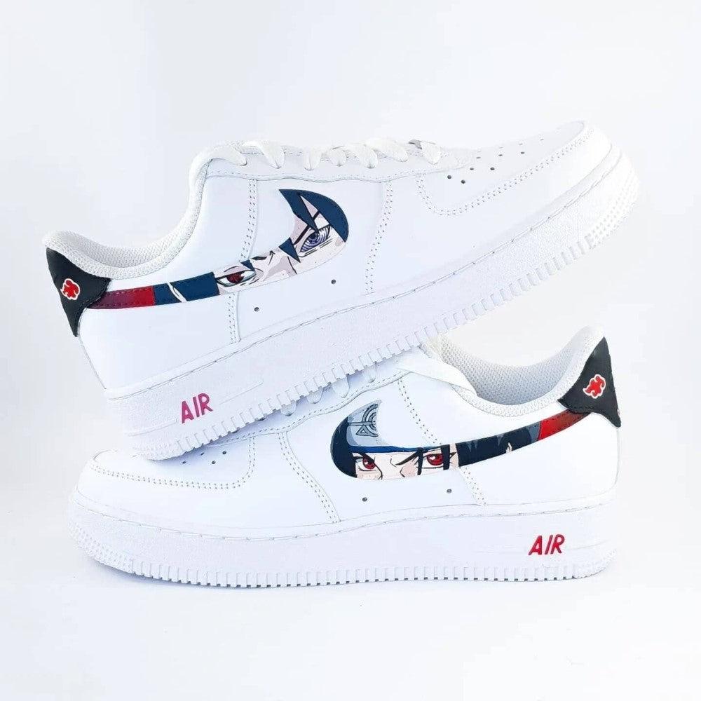 Naruto Sasuke Itachi Eyes Amine Custom Air Force 1-shecustomize