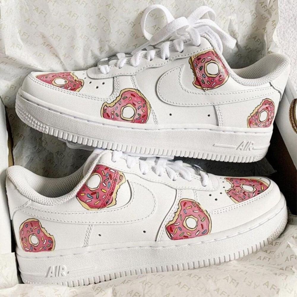 Simpsons Donut Custom Air Force 1-shecustomize