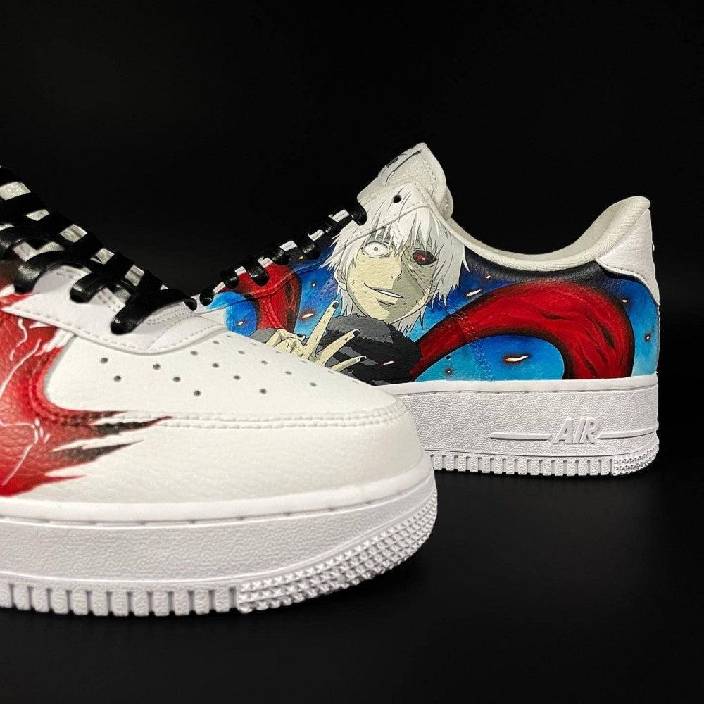 Tokyo Ghoul Kaneki Amine Custom Air Force 1-shecustomize
