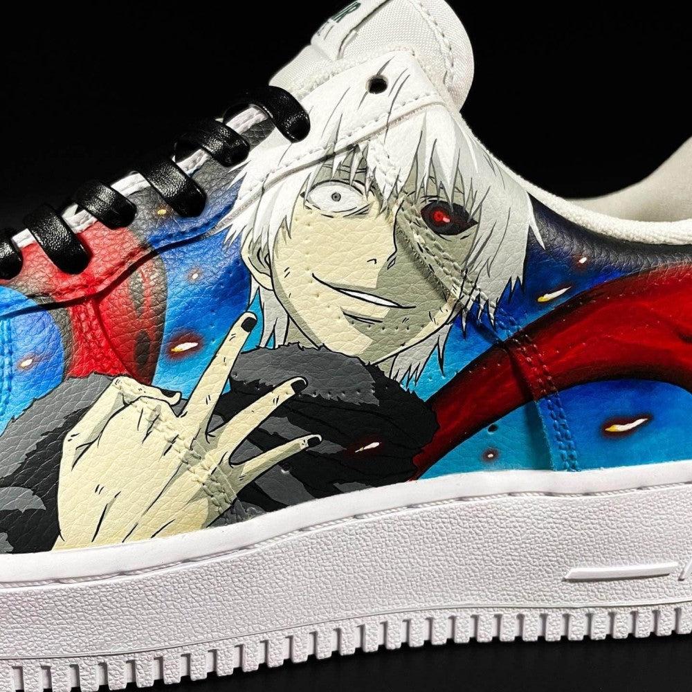 Tokyo Ghoul Kaneki Amine Custom Air Force 1-shecustomize