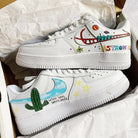 Travis Scott Astroworld Custom Air Force 1-shecustomize