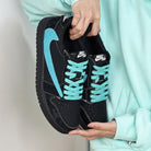 TravisScott Black Tiffany Blue Custom Air Jordan 1 Low-shecustomize