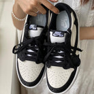 TravisScott Black White Custom Air Jordan 1 Low-shecustomize