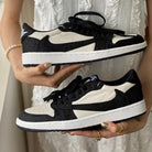 TravisScott Black White Custom Air Jordan 1 Low-shecustomize