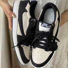 TravisScott Black White Custom Air Jordan 1 Low-shecustomize