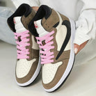 TravisScott Mocha Custom Air Jordan 1 High-shecustomize
