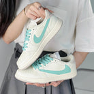 TravisScott Tiffany Blue Custom Air Jordan 1 Low-shecustomize