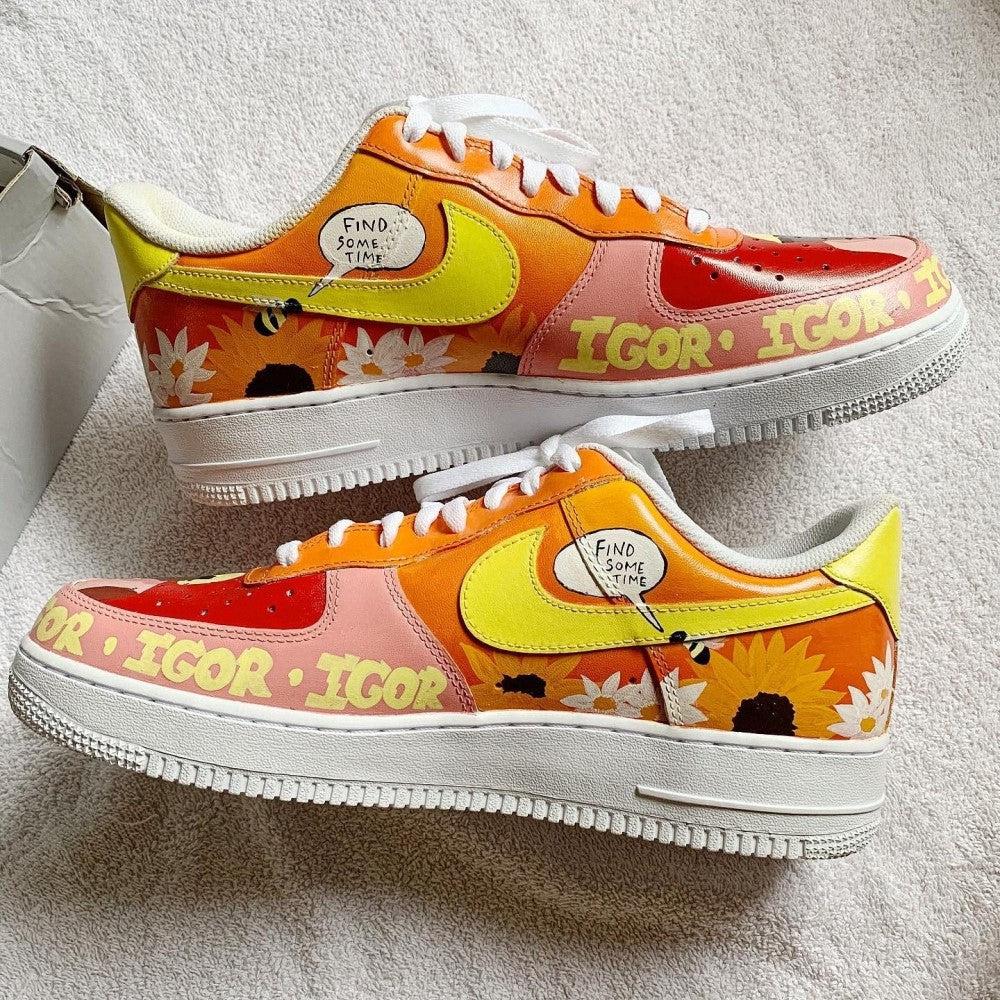 Tyler Swoosh Custom Air Force 1-shecustomize