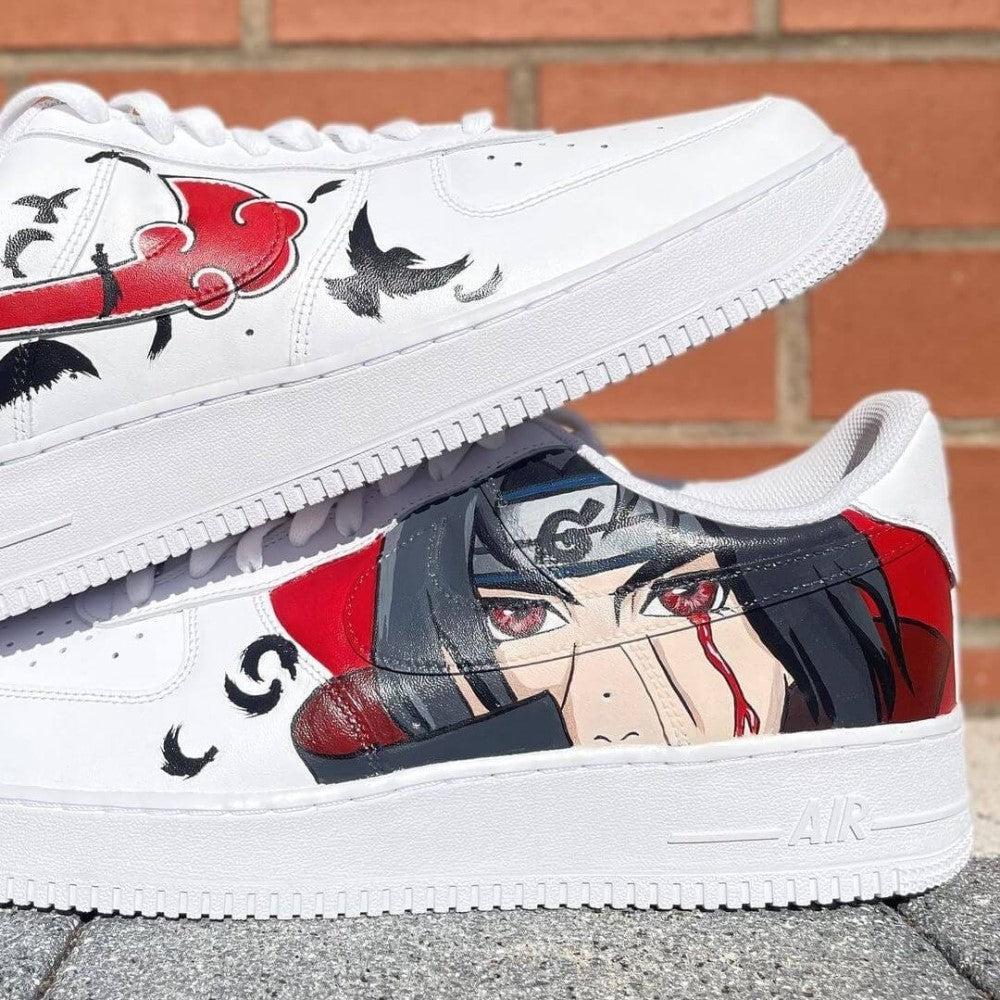 Naruto Uchiha Itachi Amine Custom Air Force 1-shecustomize
