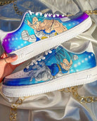 Ultra Blue Vegeta Dragon Ball Amine Custom Air Force 1-shecustomize