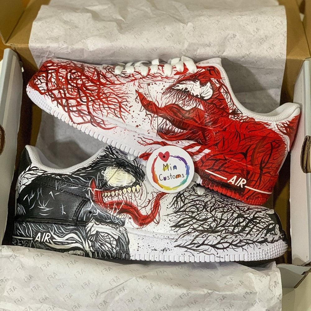 Venom Custom Air Force 1-shecustomize