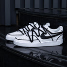 White Black Nike Count Custom Shoes Sneakers-shecustomize