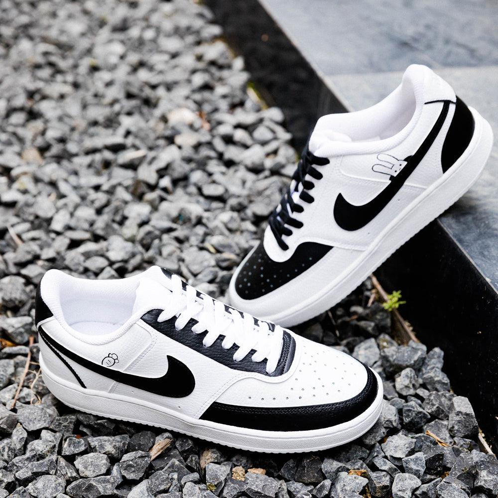 White Black Rabbit Nike Count Custom Shoes Sneakers-shecustomize