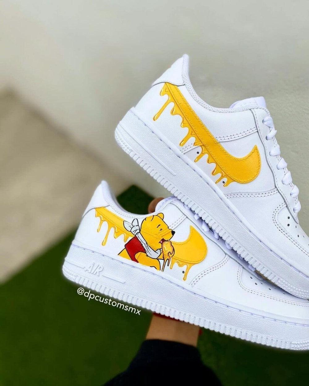 Winnie The Pooh Amine Custom Air Force 1-shecustomize