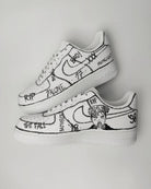 XXXTentacion Sketch Custom Air Force 1-shecustomize